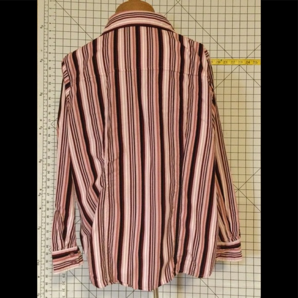 Fashion Bug Stripped Corduroy Shirt (size 18-20) - Picture 2 of 7